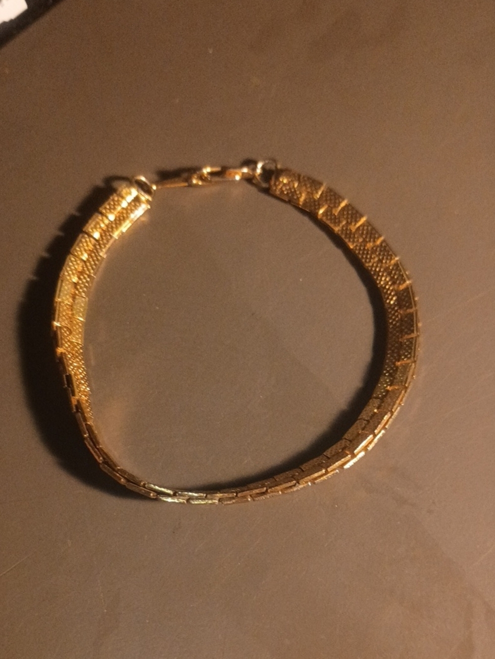 Classic Gold-Plated Women's Link Bracelet